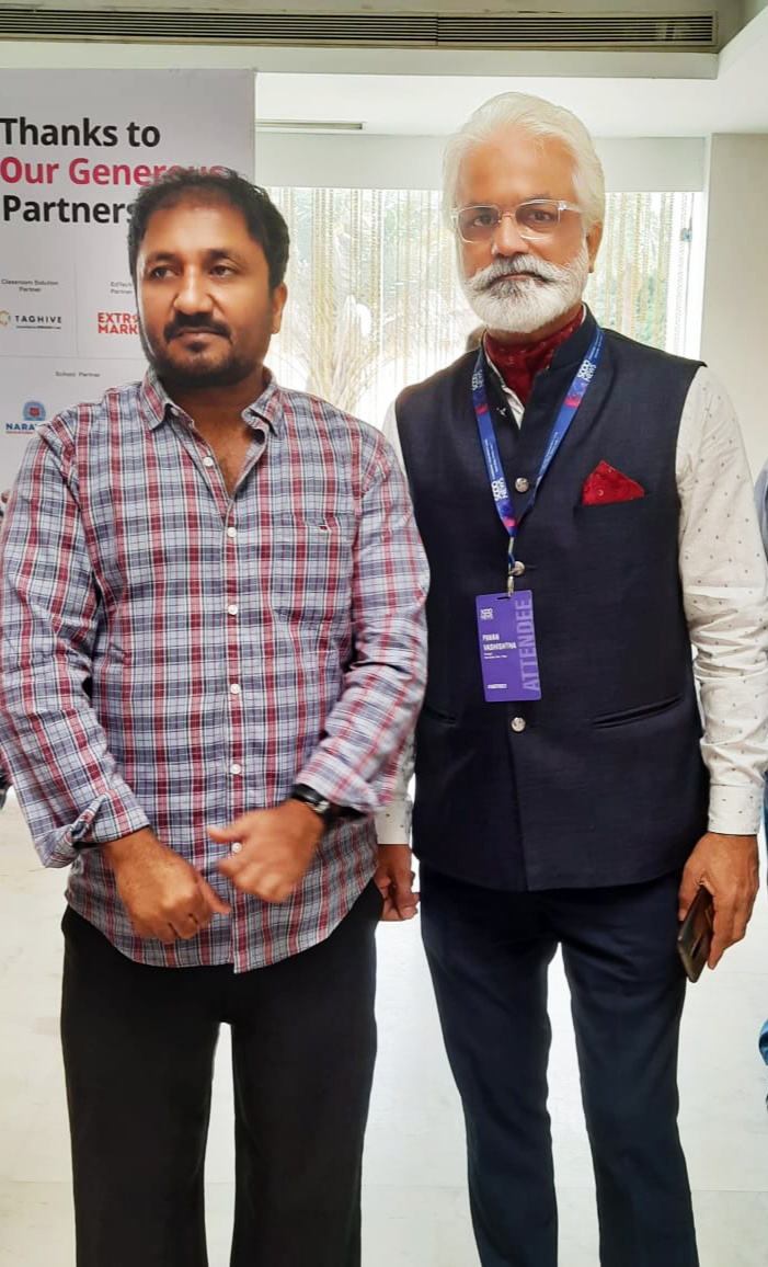 With Mr. Anand Kumar founder Super 30.