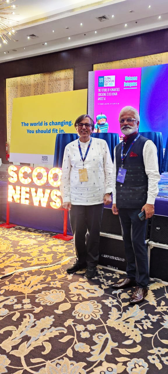 With Mr. Sandeep Dutta, School Coach & Social Entrepreneur.. Writer of ' My Good School'.