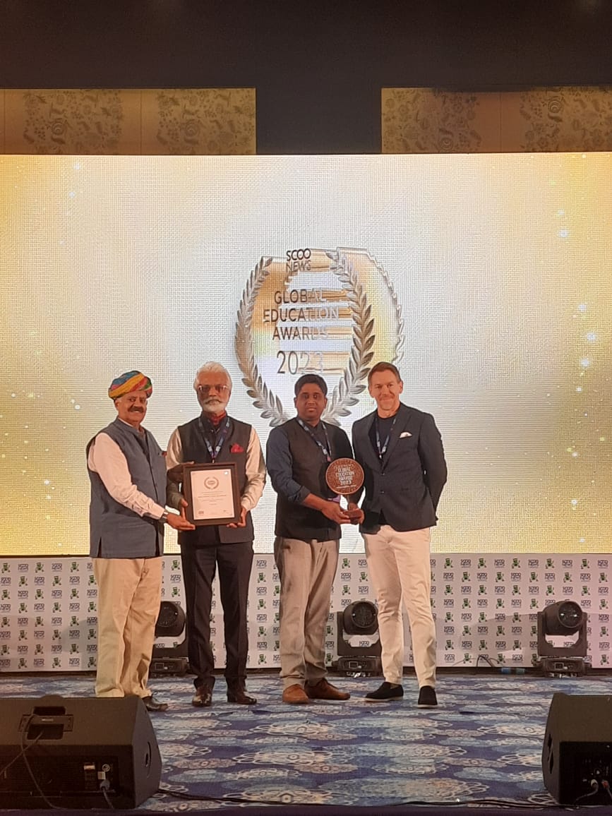 Birla Shishu Vihar, Pilani has been honored with the Prestigious GLOBAL EDUCATION AWARD in the category of INNOVATIVE SCHOOL Of The YEAR! We are proud to have received the Award from Mr. V.P. Singh Badnore, former Governor - Punjab & Administrator - Chandigarh and Mr. Russel John Cailey, Director - Think Global School at Global Education Awards Ceremony, held at Jaipur this day.This achievement reflects our commitment to pushing boundaries, embracing creativity, and nurturing a culture of learning that prepares students for the future. This recognition highlights our unwavering dedication to excellence in education and our commitment to fostering a dynamic and enriching learning environment for our students. Together, we're shaping tomorrow's leaders!